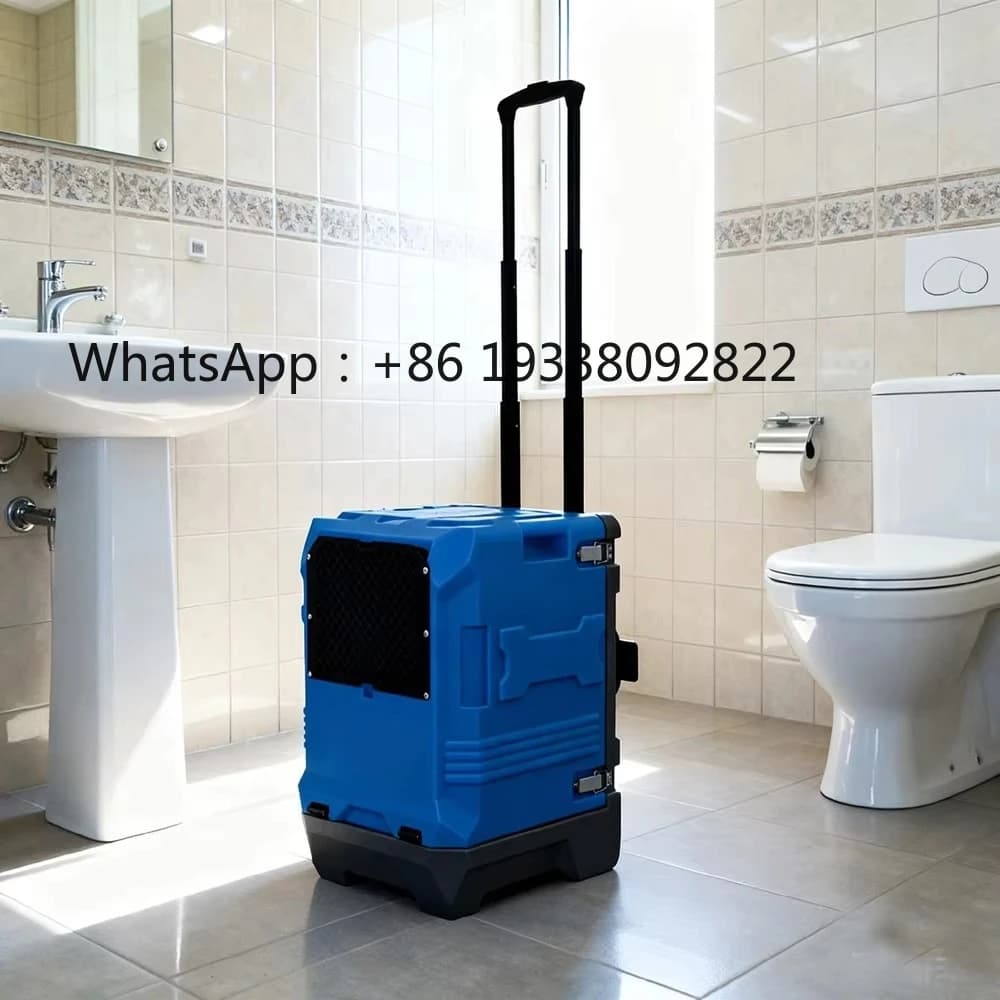 Deumidificatore Commerciale Compatto 2026 R32 R290A con Pompa, Sbrinamento Automatico, 35L/giorno, Industriale con Ruote e Maniglia