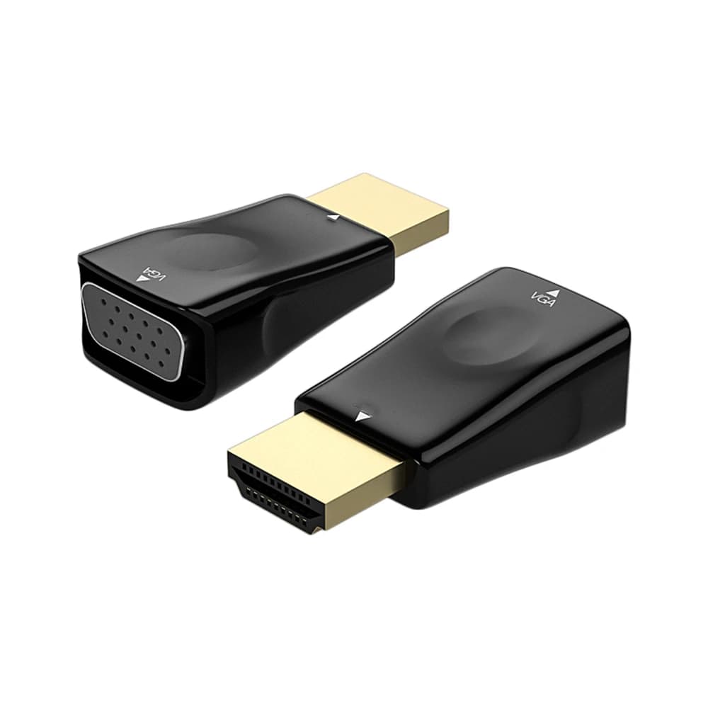 HDMI Compatible 1080P Adapter Converter to VGA Male Converter to Female Video Adapter HD to VGA for PC TV Box DVD HDTV