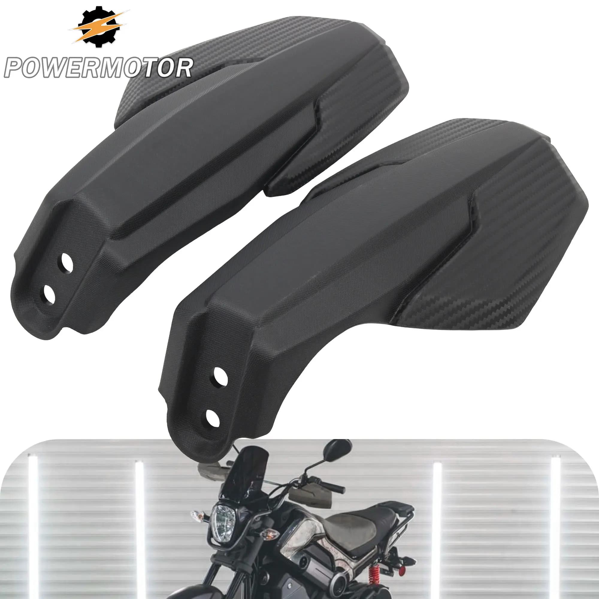 Paramani Protettivi per Manubrio Moto Honda Navi110 NAVI 110 Minimoto, Accessori Modificati per Moto e Scooter