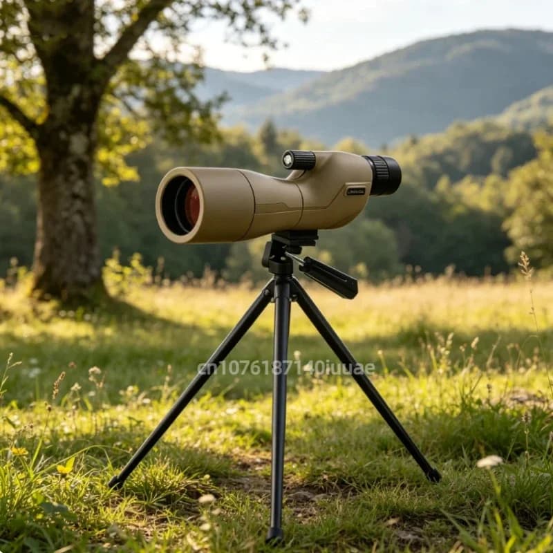 New 25 75X60 Monocular Telescope High Power Bird Watching Scope Portable HD Microscope With Low Light Night Vision Function
