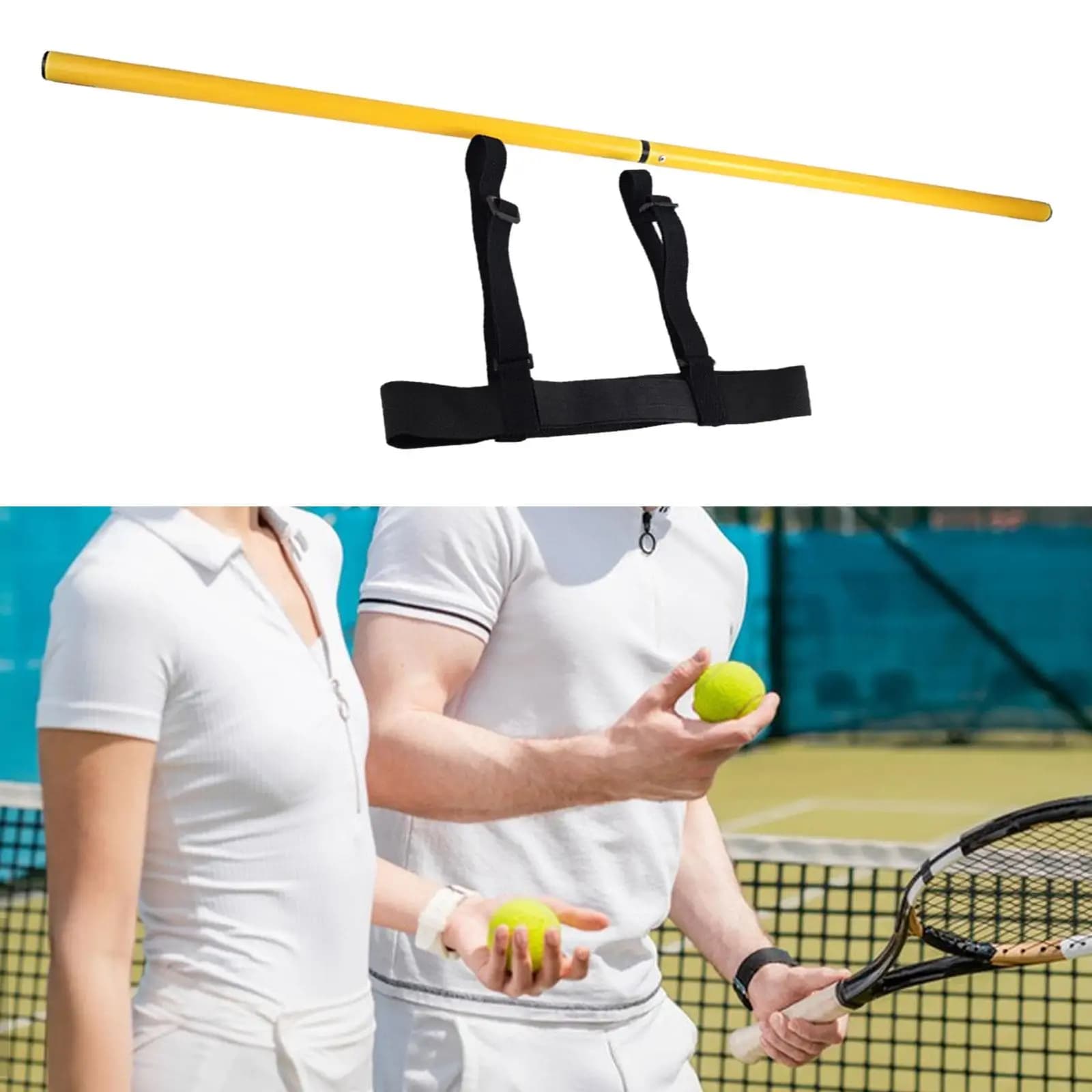 Backswing Solution in Tennis, Tennis Rack Backswing Training Tool, Garden and Courtyard Beginners Equipment