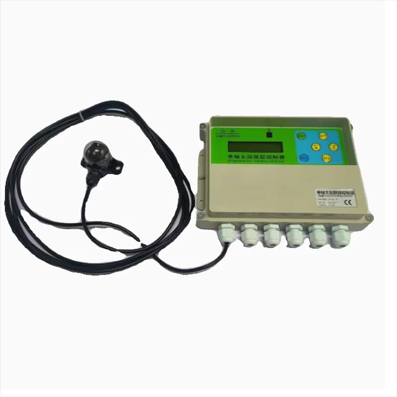 Controller di tracciamento automatico solare ad asse singolo ad alta corrente Sistema di tracciamento del pannello solare Controller di tracciamento solare inclinato