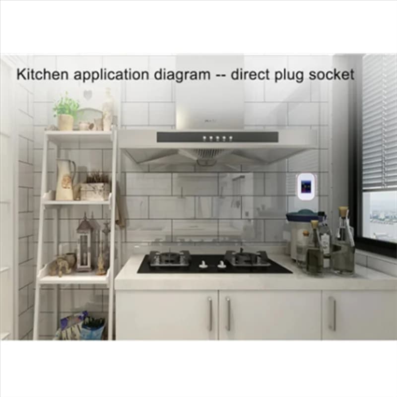 DIGIT-Tuya Smart Life GAS naturale CO Perdite Rilevatore di monossido di carbonio WIFI CH4 Metano Perdite di combustibile Sensore di allarme di carbone