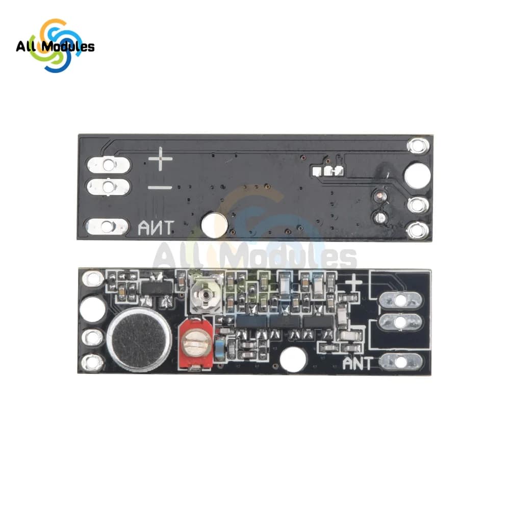 Modulo Wireless 88-115MHz 80-110MHz microfono trasmettitore FM scheda di frequenza di sorveglianza per condensatore regolabile Arduino