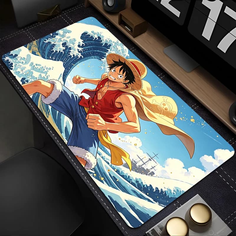 Hot Mouse Pad Anime one piece luffy Desk Mat Laptop Accessories Gaming Carpet Large Keyboard Mousepad Non-Slip Office Mouse Mats