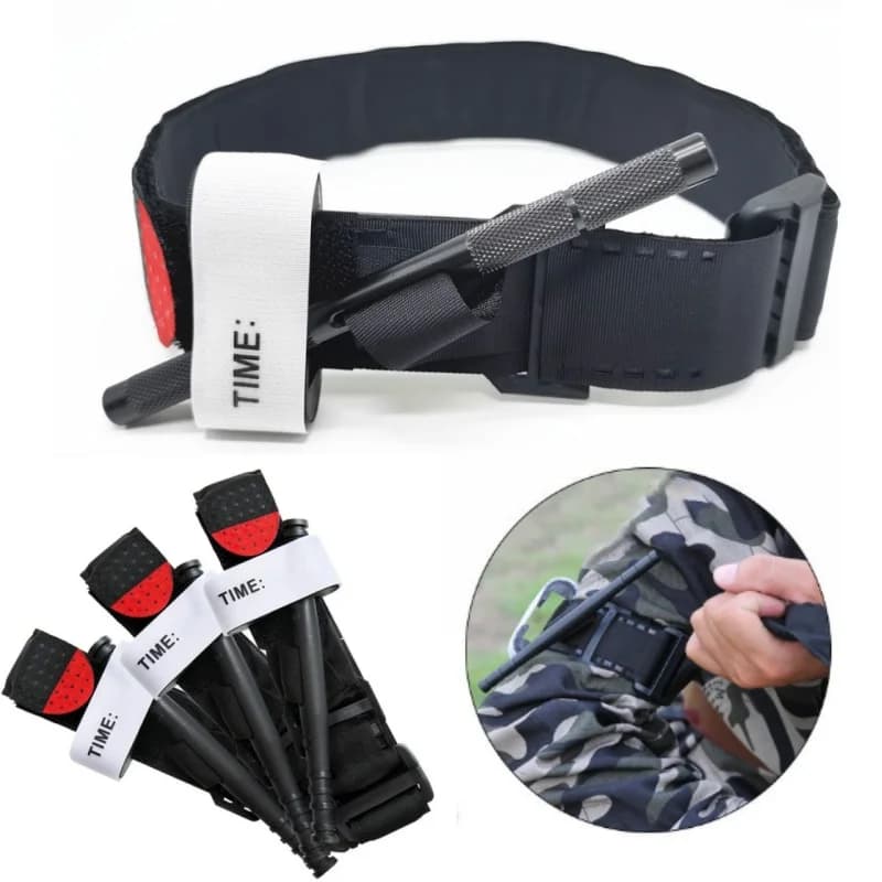 Borsa Organizer da 75 cm per Tourniquet Militare, Sopravvivenza, Combattimento, Emergenze Mediche, Forbici e Cinghie - Ideale per Campeggio ed Esplorazione Outdoor