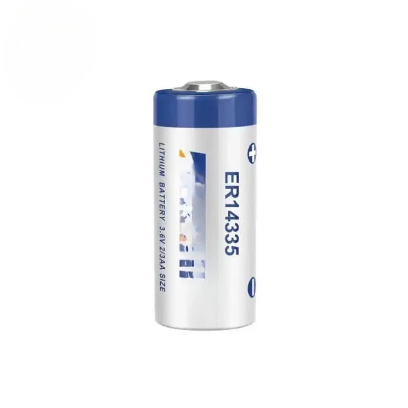 Batteria ER14335 RAMWAY 3.6V 1650mAh per Rilevatore di Gas e Allarme Fumo 2/3AA 1 Pezzo Nuova