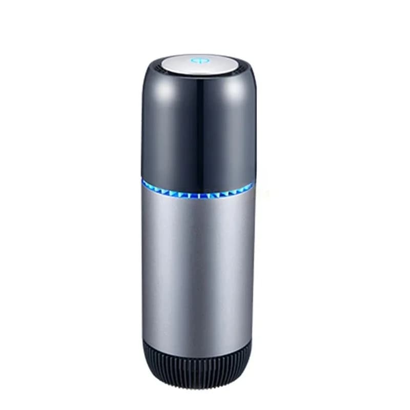 Purificatore d'aria per auto con ioni negativi con filtro Hepa mini purificatore d'aria per auto portabicchieri portatile