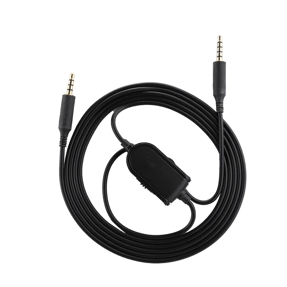 Audio cable for headphones, audio cable for gaming headphones Logitech Astro A10 A40 A30 A50 with adjusting cable