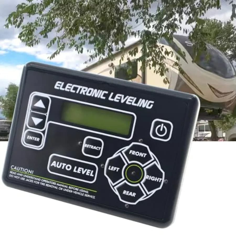 421484 Pannello di controllo elettronico touchpad di ricambio per sistema di livellamento automatico RV per Lippert RV 5th Wheel e Travel Trail