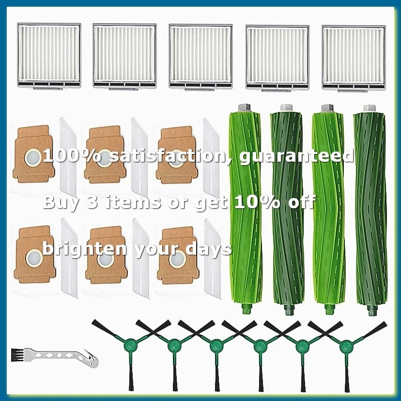 Accessories Parts Replacement for Plus 504 Vac, for Max 705 Vac Robot Vacuum