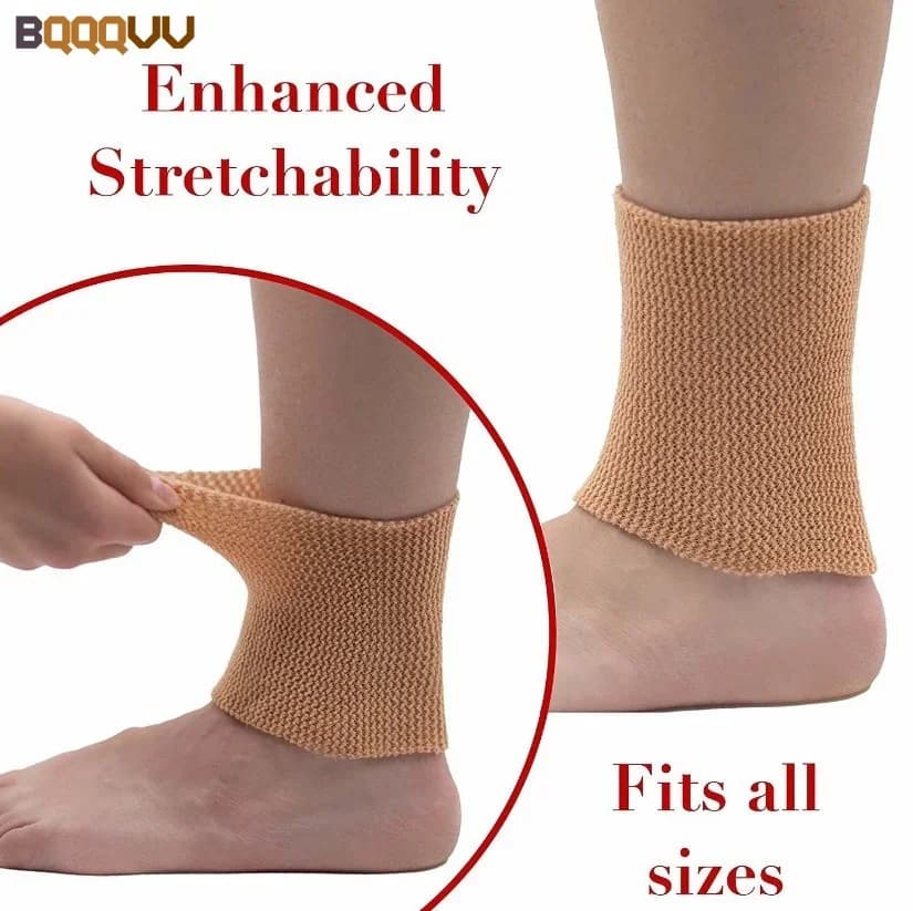 1 Pezzo Protezione Antiscrepolature e Anti-Secchezza per Caviglia e Polso, Supporto in Silicone per Lesioni, Calzini Idratanti in Gel per Tallone
