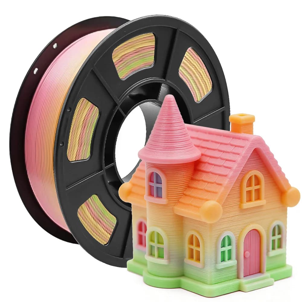 Filament PLA 1,75mm, 3D Printer Filament, 250g Bobbin (0.55 pounds), Dimensional Accuracy ±0.03mm