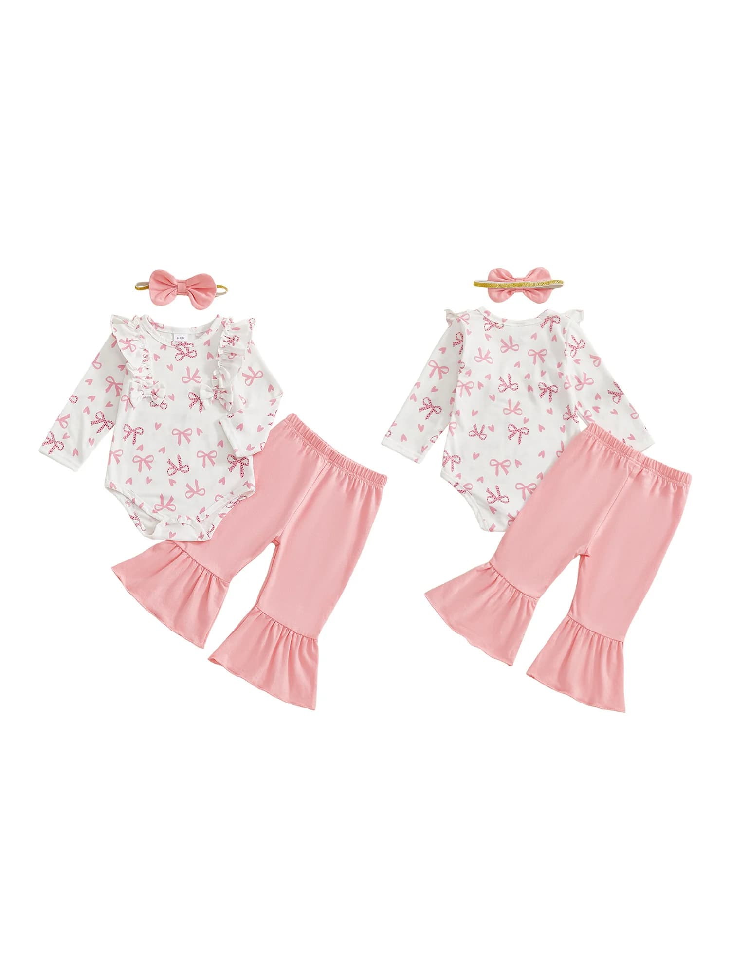 Abiti invernali per bambina carina Giacca con cappuccio con stampa floreale con finiture in pelliccia sintetica Leggings abbinati e fascia per capelli con fiocco Set da 3 pezzi