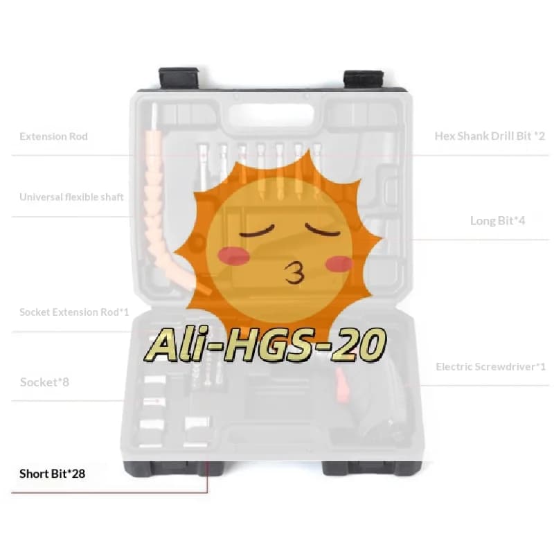 Set Mini Trapano Elettrico e Avvitatore al Litio 3.6V – Kit di Utensili Senza Fili per Manutenzione Domestica, Riparazioni e Progetti Fai-da-Te