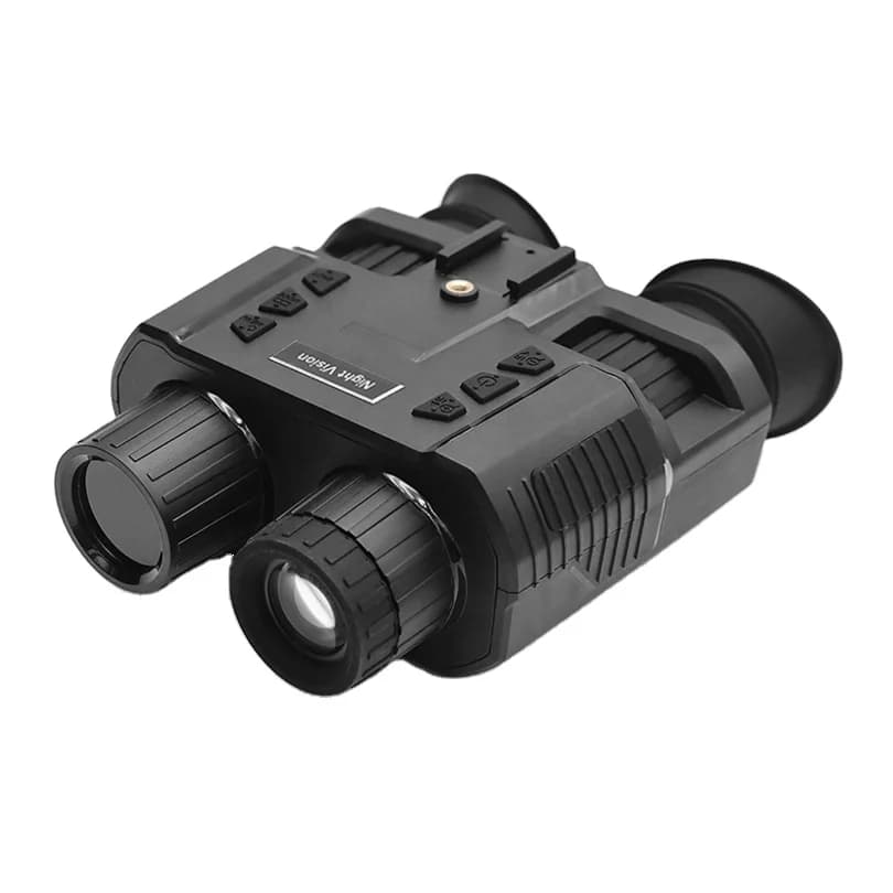 Cannocchiale NVG vivavoce con supporto per casco Telecamera per binocolo per visione notturna 3D a lungo raggio a infrarossi