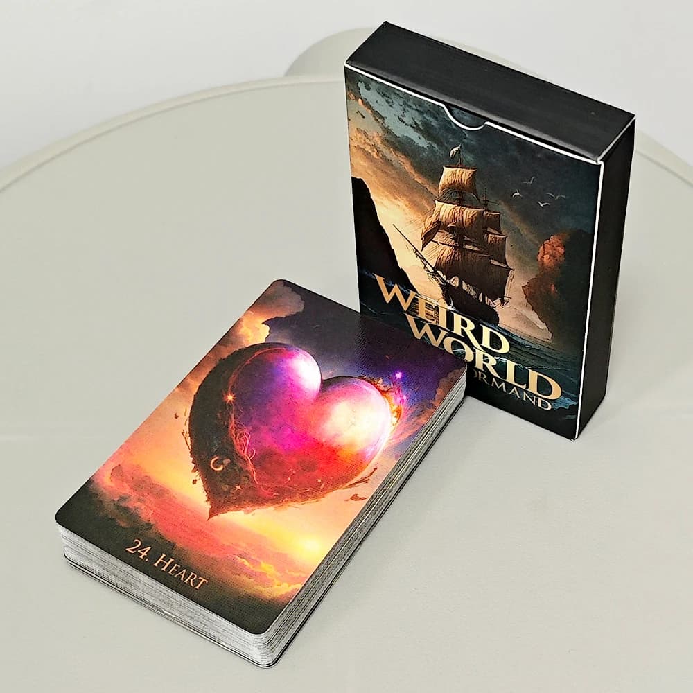 Weird World Lenormand Deck 36 Pcs Fantasy Lenormand Cards - 9*6cm