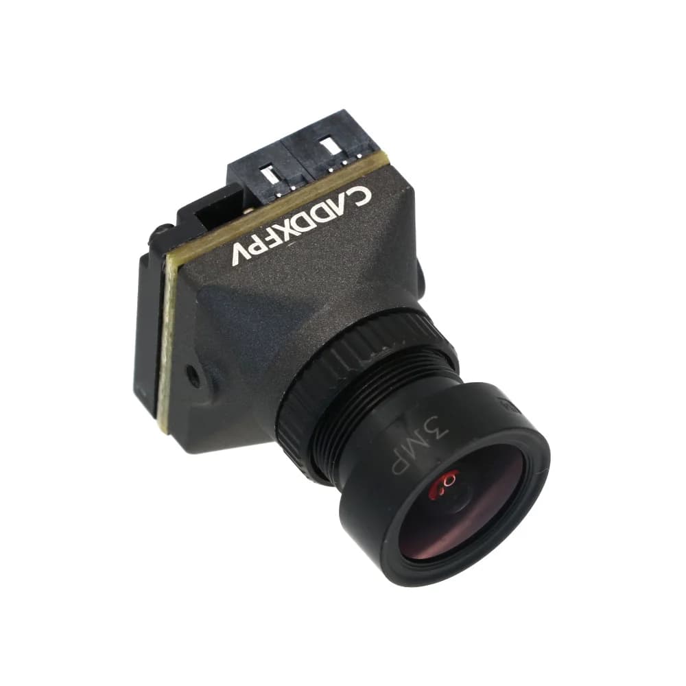 Telecamera Analogica CADDXFPV Ratel Pro 1500TVL 19X19mm con Lente 2.1mm, 16:9/4:3 Commutabile NTSC/PAL, Micro Telecamera FPV per Droni e Quadricotteri