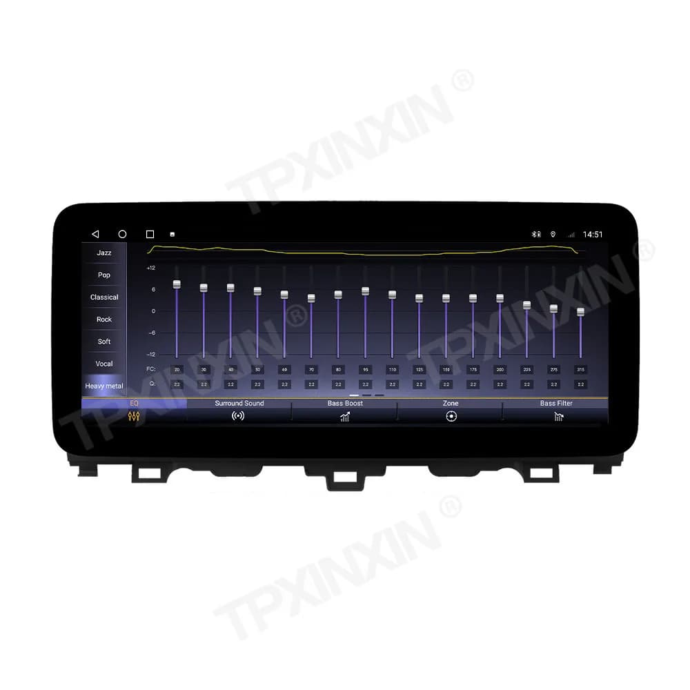 Schermo Touch da 12,3 Pollici Android 14.0 per Honda Accord 2018-2022, Autoradio con CarPlay, GPS e Navigazione Multimediale