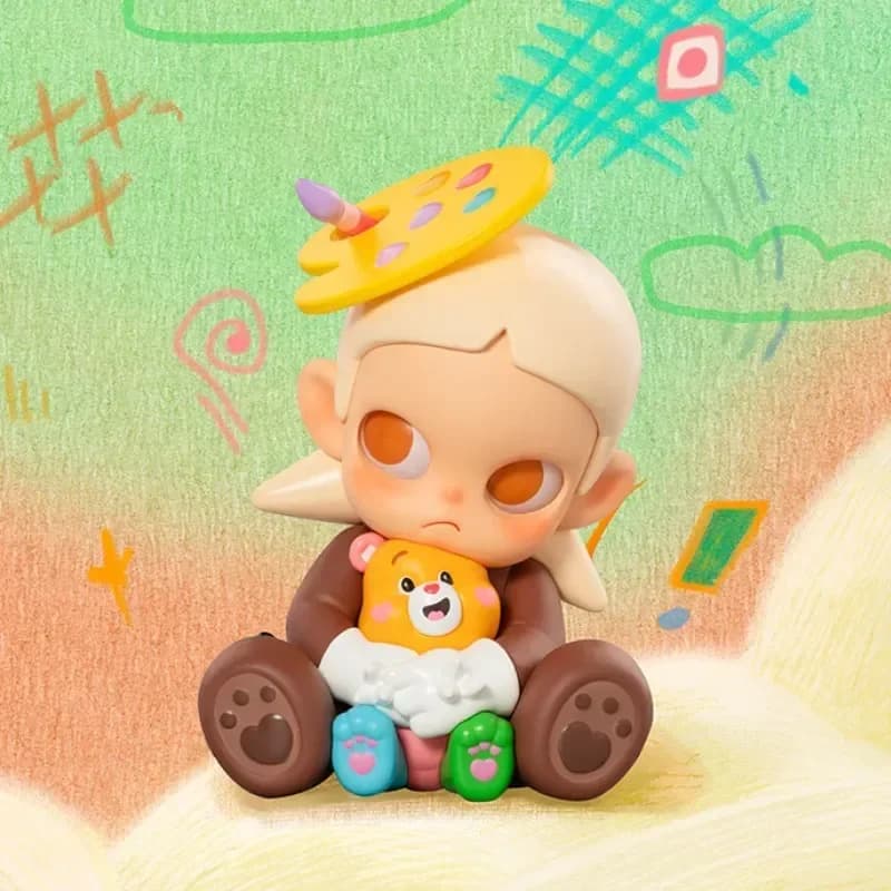 POP MART CareBears x Zsiga Series Trendy Blind Scatola casuale Giocattoli Scatola misteriosa Mistery Action Figure Modello a sorpresa Regalo di compleanno