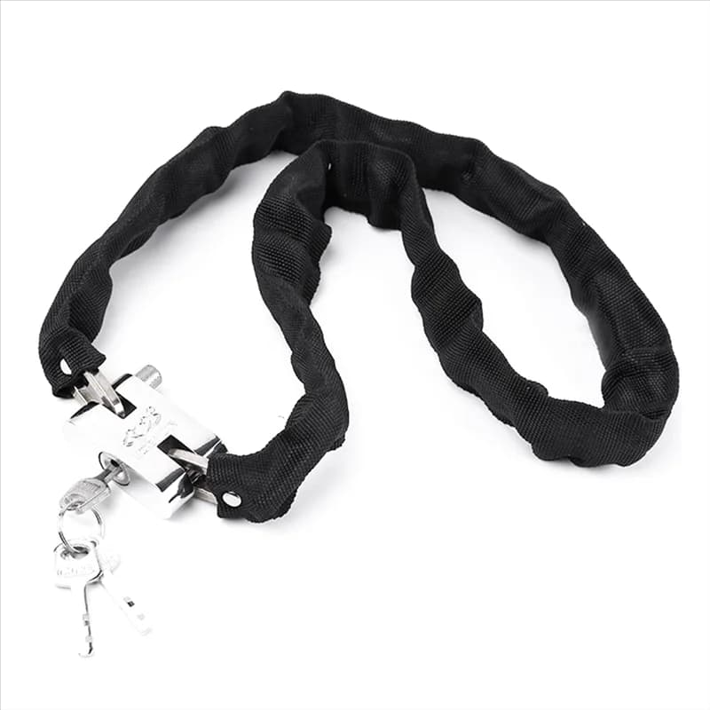 Bike Lock Metal Anti-Theft MTB Road Bike Heavy Duty Safety Lock Motorcycle Padlock Bicycle Chain Lock With Key