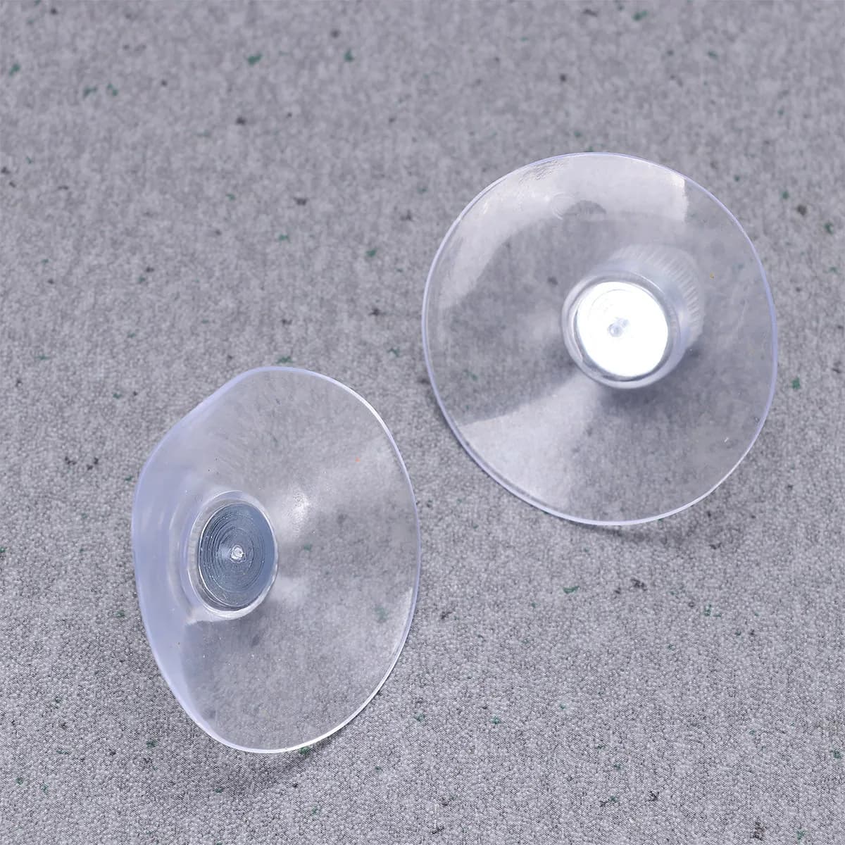 10 Pezzi Ganci a Ventosa Trasparenti in Plastica, Mini Appendiabiti da Parete Senza Foratura, Ganci Autoadesivi Senza Tracce per Casa