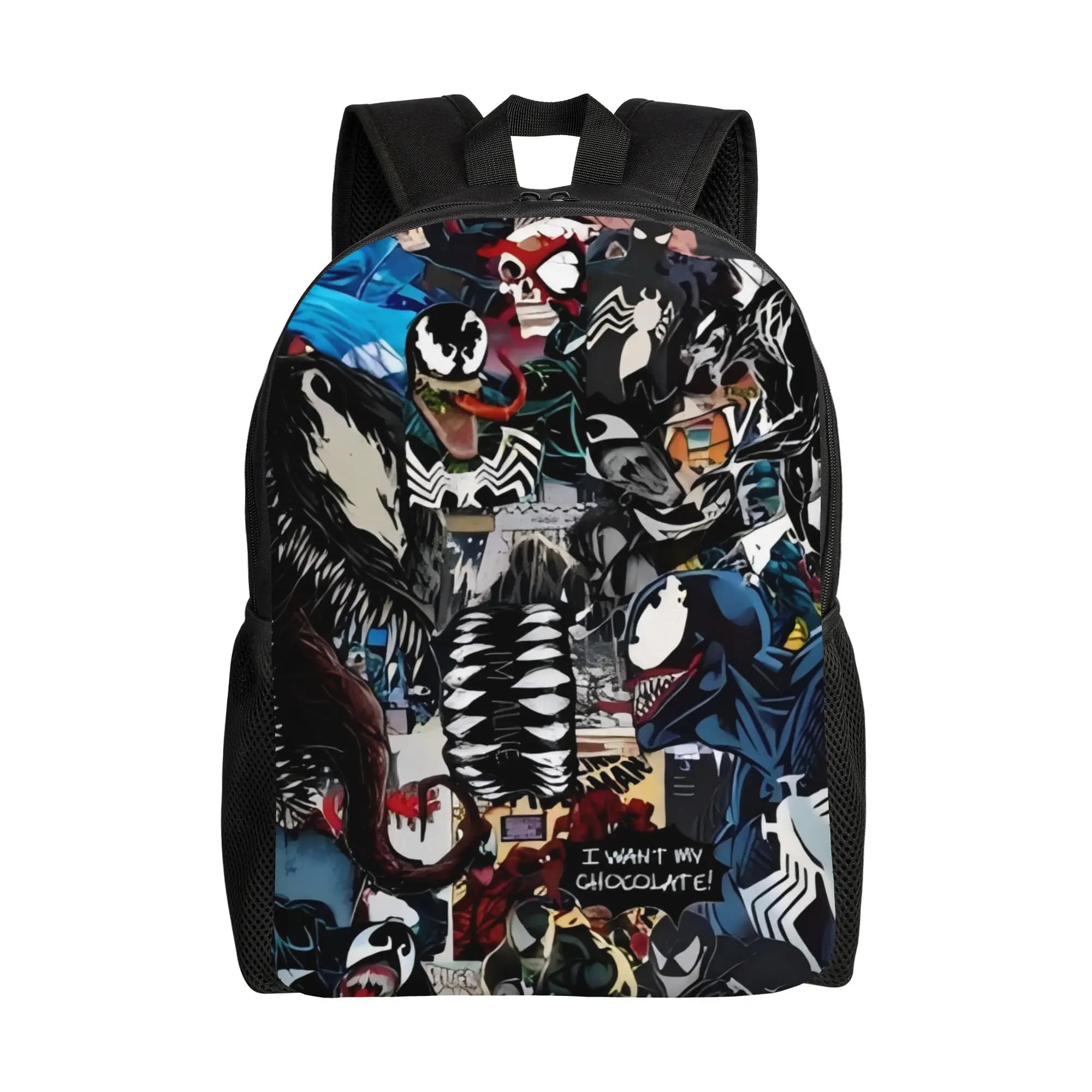 Zaino Venom per il ritorno a scuola, Zaino portatile Marvel per studenti