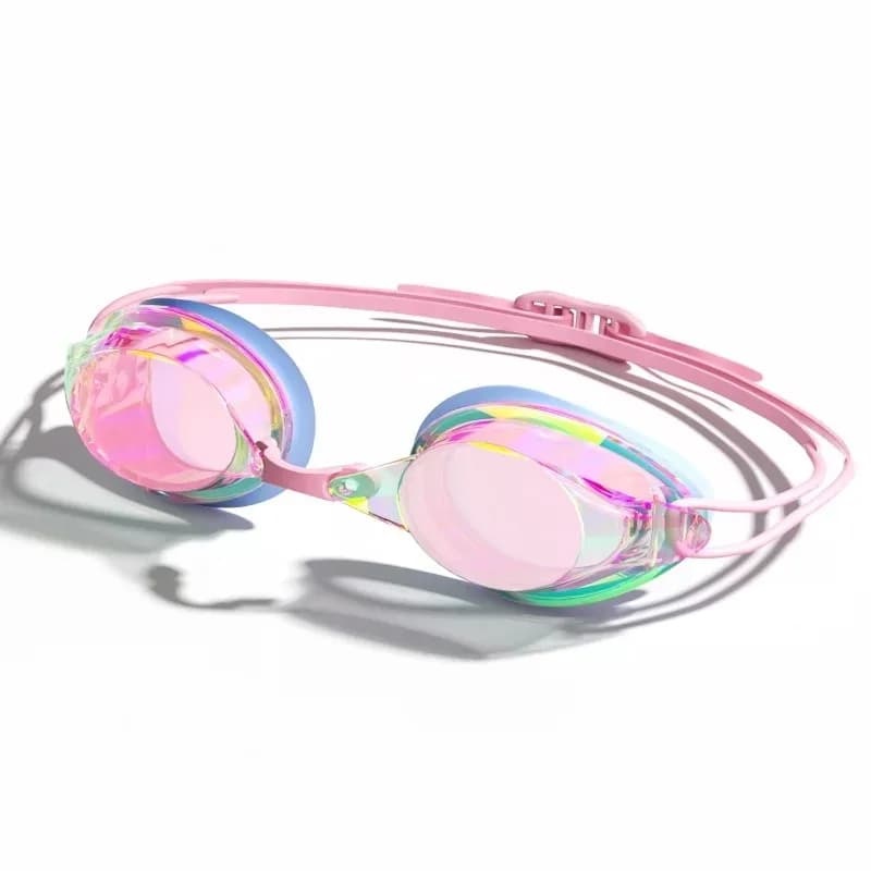 Swimming goggles, Anti-fog and UV swimming goggles, Transparent swimming goggles for swimming pool, Loss-proof swimwear for adults and women