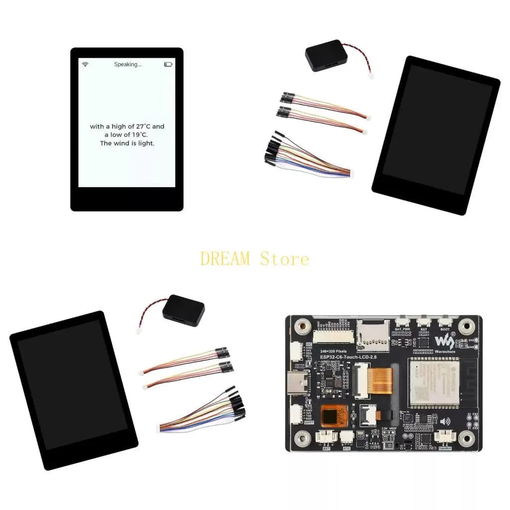Color Lcd Touch Unit for Weather View, Desk Tasks, and Voice Use Best Sale