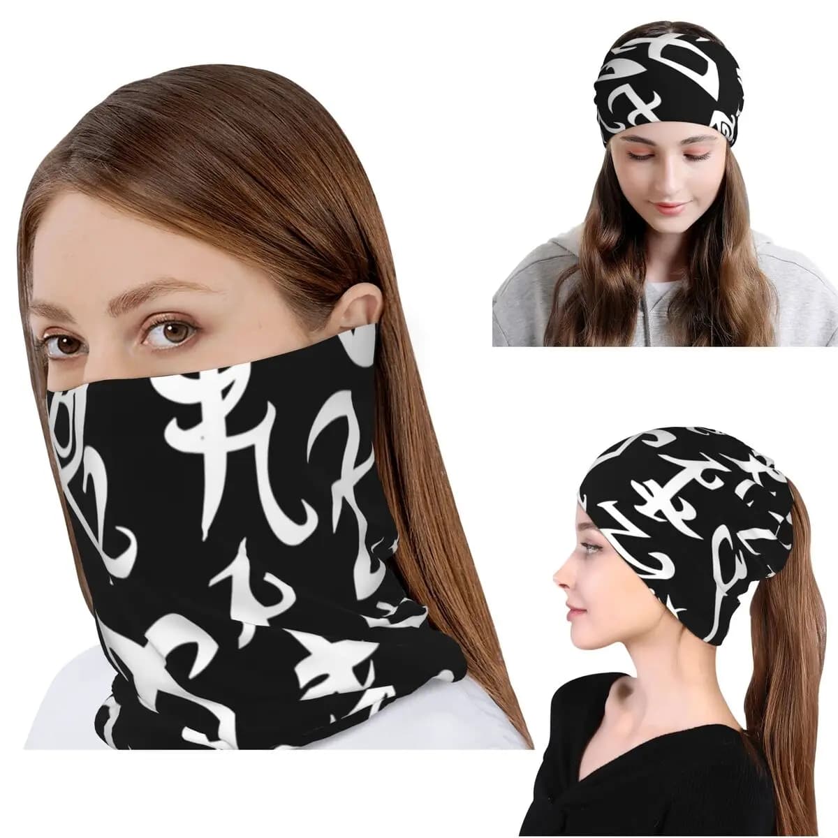 Shadowhunters, Rune di Shadowhunters, Strumenti Mortali, Bandana, Scaldacollo, Maschera, Sciarpa, Balaclava Multiuso, Berretto Invernale