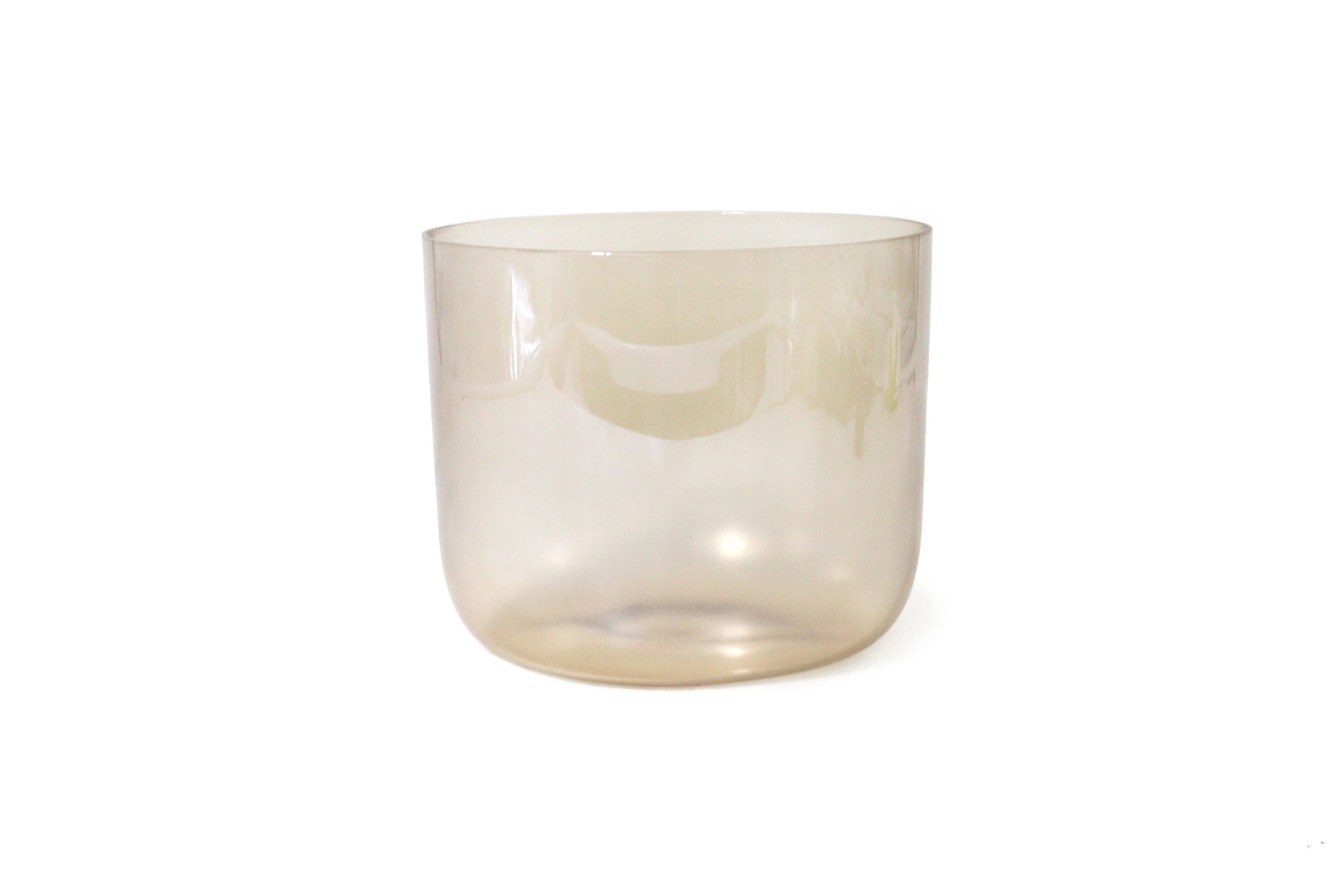STAR LIN KUP 6 Inch Orange Red Sandblasted Crystal Singing Bowl High Quality Chakra Healing Meditation Sound Therapy