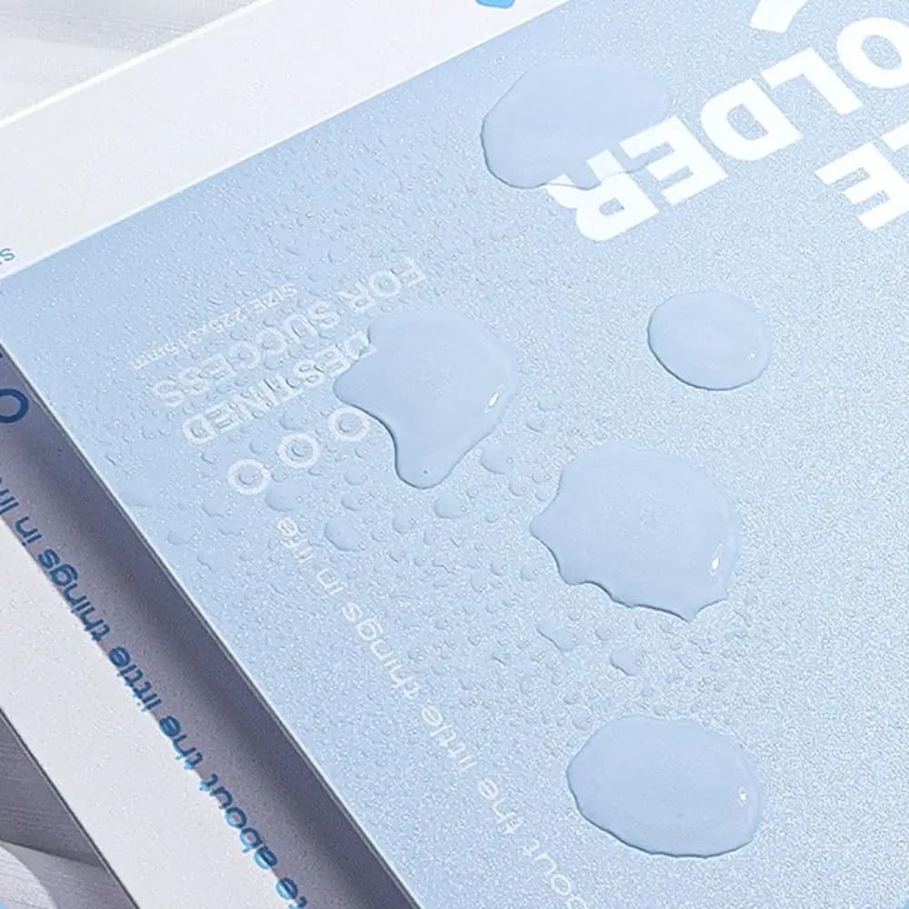 Cartella portadocumenti A4 in plastica portatile, appesa addensata, appunti, blocco note, ufficio scolastico