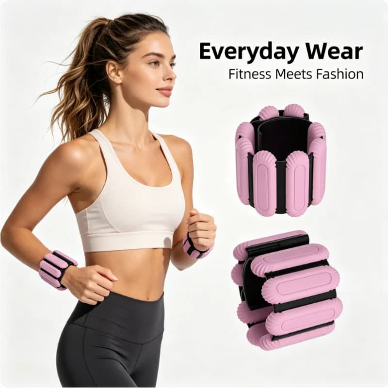 Adjustable Dust Weights (2 Pieces) for Strength Training, Walking, Running, Yoga, Pilates – Man Woman, Home Gym, Travel