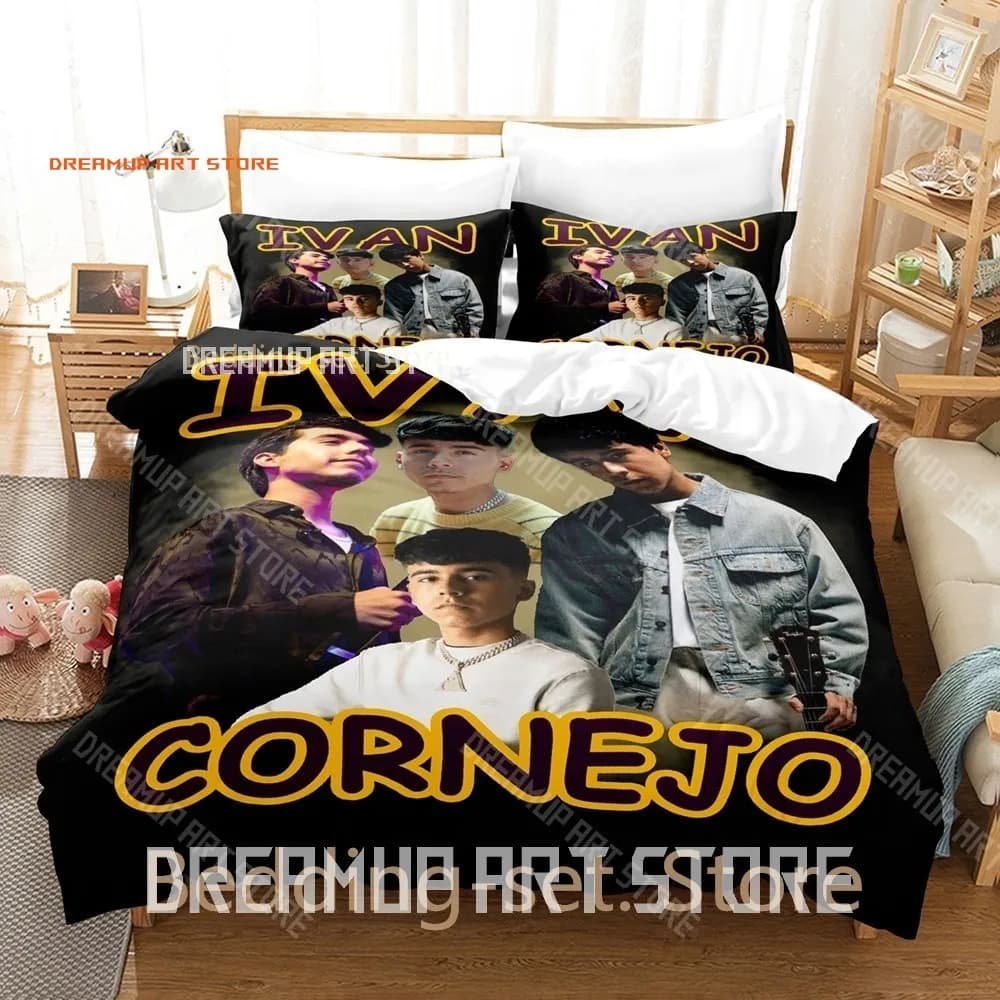 2026 3D Print Ivan Cornejo Mirada Bedding Set Single Twin Full Queen King Size Bed Set Adult Kid Bedroom Duvetcover Sets Print B