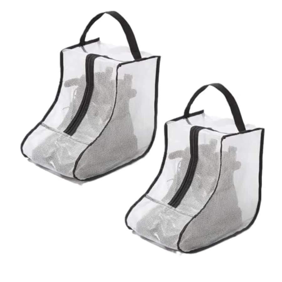 Boots Storage Bag, Portable Shoe Bags for Storage and Travel, Clear Dust Proof Boots Cover Bag, Boot Organizer Medium
