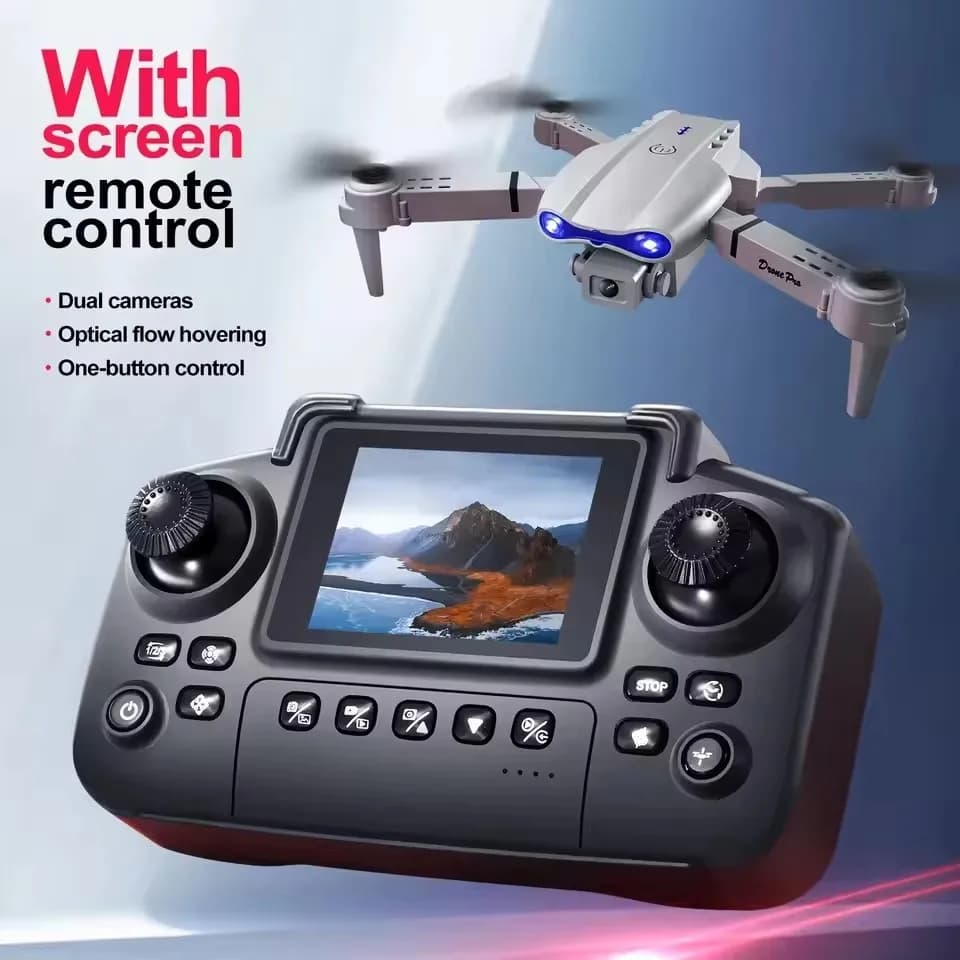 2026 Professional drone 4K wide angle HD 1080P camera WiFi FPV height hold folding RC Drone Quadrotor helicopter toy for children