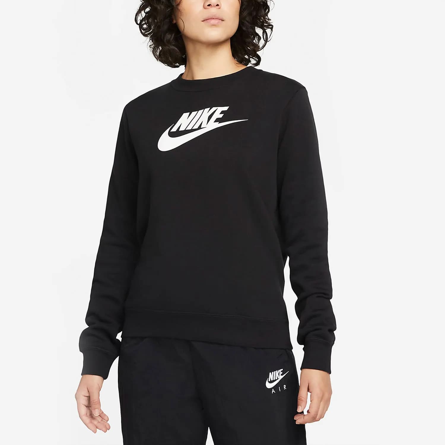 Women's New season genuine Nike DQ5833-010 casual sportswear round neck sweatshirt