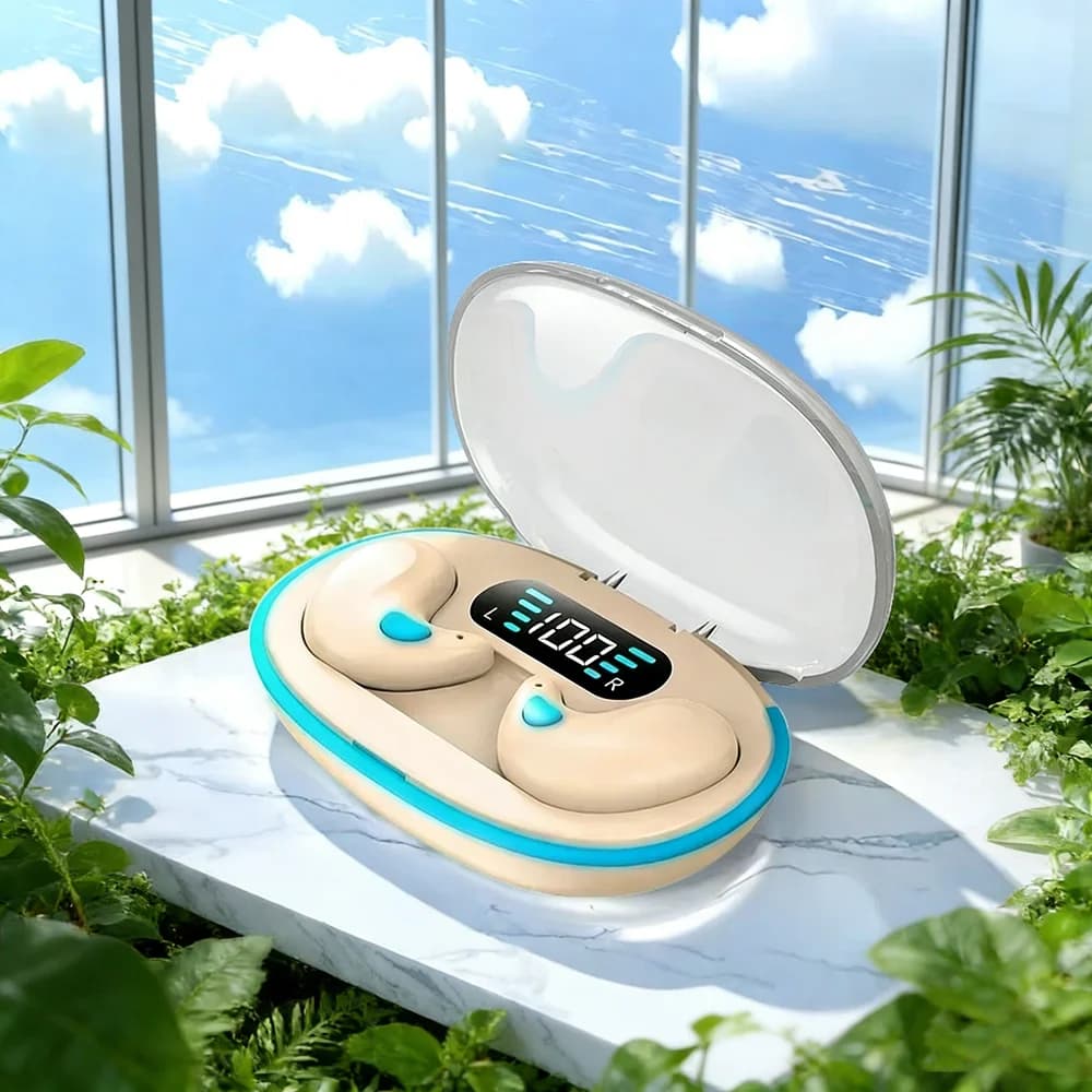 Auricolari TWS Auricolari wireless Cuffie Riduzione del rumore Gioco sportivo Sonno Auricolari Bluetooth per tutti gli smartphone
