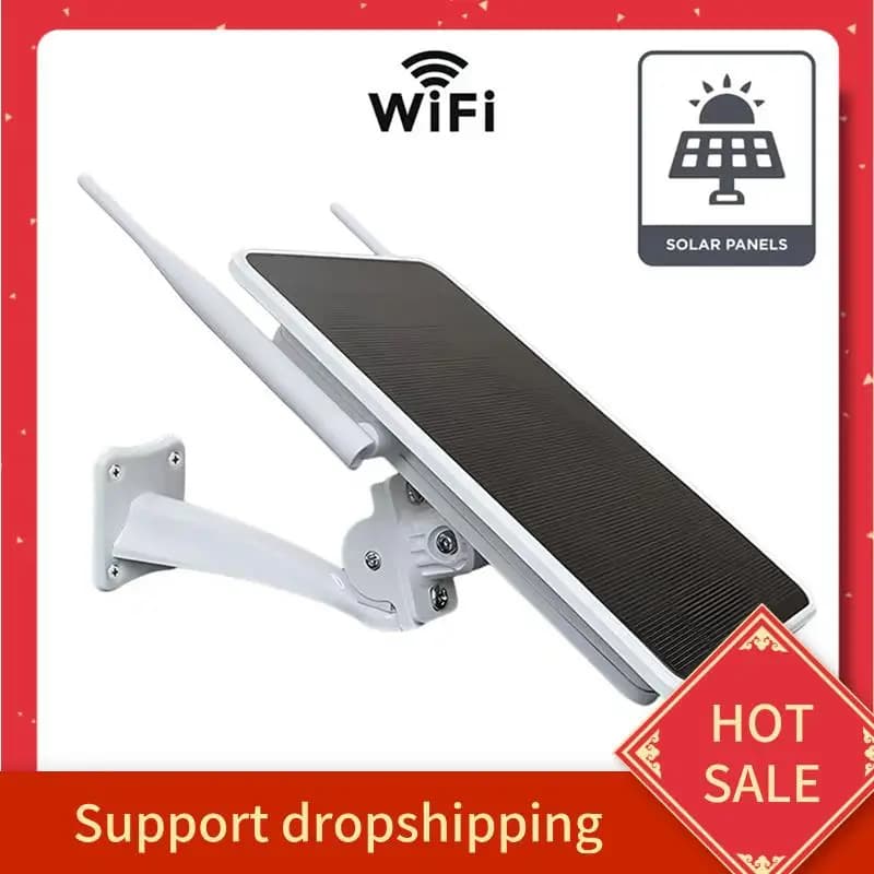 Router solare B44C 2X 6W 4G, ripetitore Wifi, router 4G ad energia solare una macchina, IP66 impermeabile