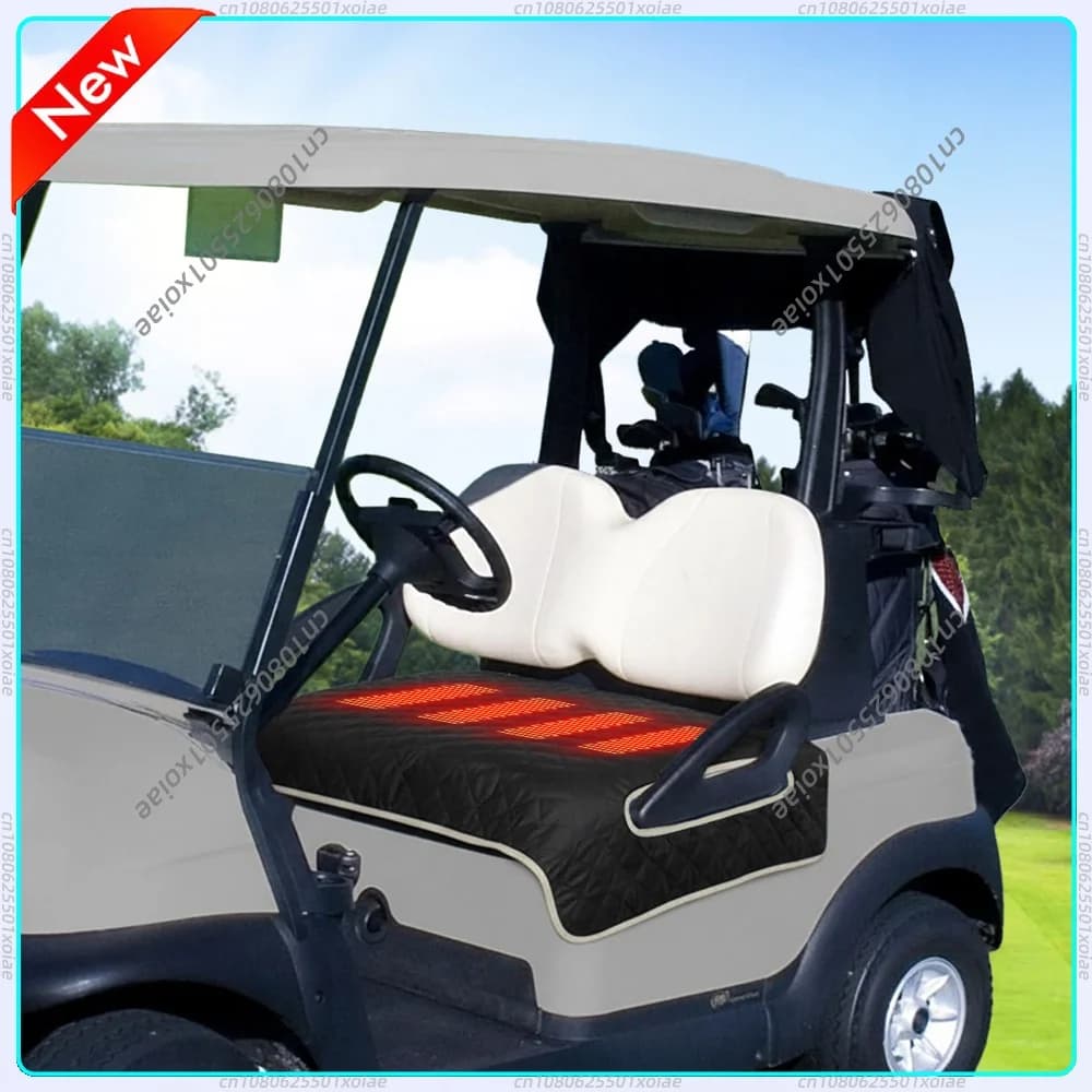 Golf Cart Seat Towel Blanket Waterproof Heated Seat Cushion Golf Cart Seat Blanket Golf Gifts for Men Golf Lover