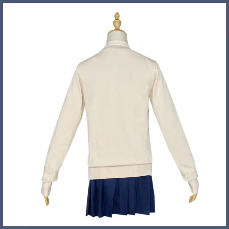 5;e,8\v,5/XqAnime My Hero Academia Cross My Body Himiko Toga Cosplay Costume Japanese JK School Uniform Wig Woman f,5'h\8/m'