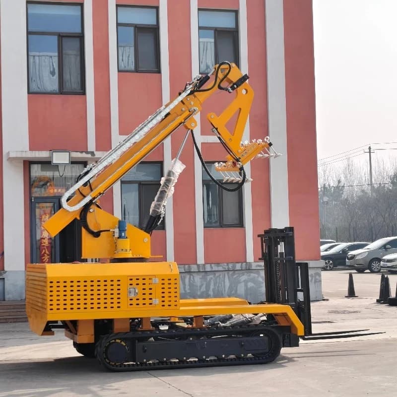Veicolo Personalizzato per l'Installazione di Pannelli Solari con Telecomando, Camion per il Montaggio di Pannelli Fotovoltaici con Ventose a Vuoto