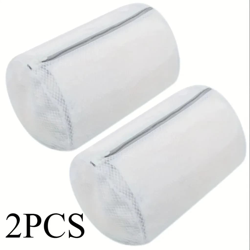 Durable Mesh Laundry Bag for Shoes and Delicates Washing Machine Protector Bag with Zipper Travel Storage Bag