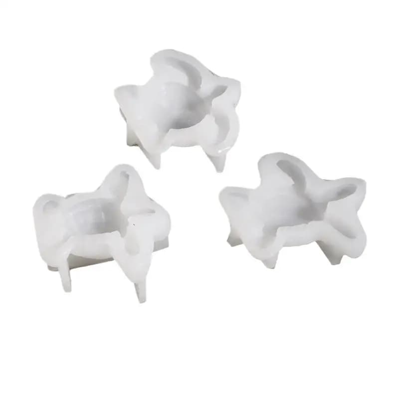 Stampo in silicone 3D a forma di tartaruga, stampo per colata in resina a forma di animale marino per fai da te, candele, sapone, argilla, decorazioni per la casa, artigianato