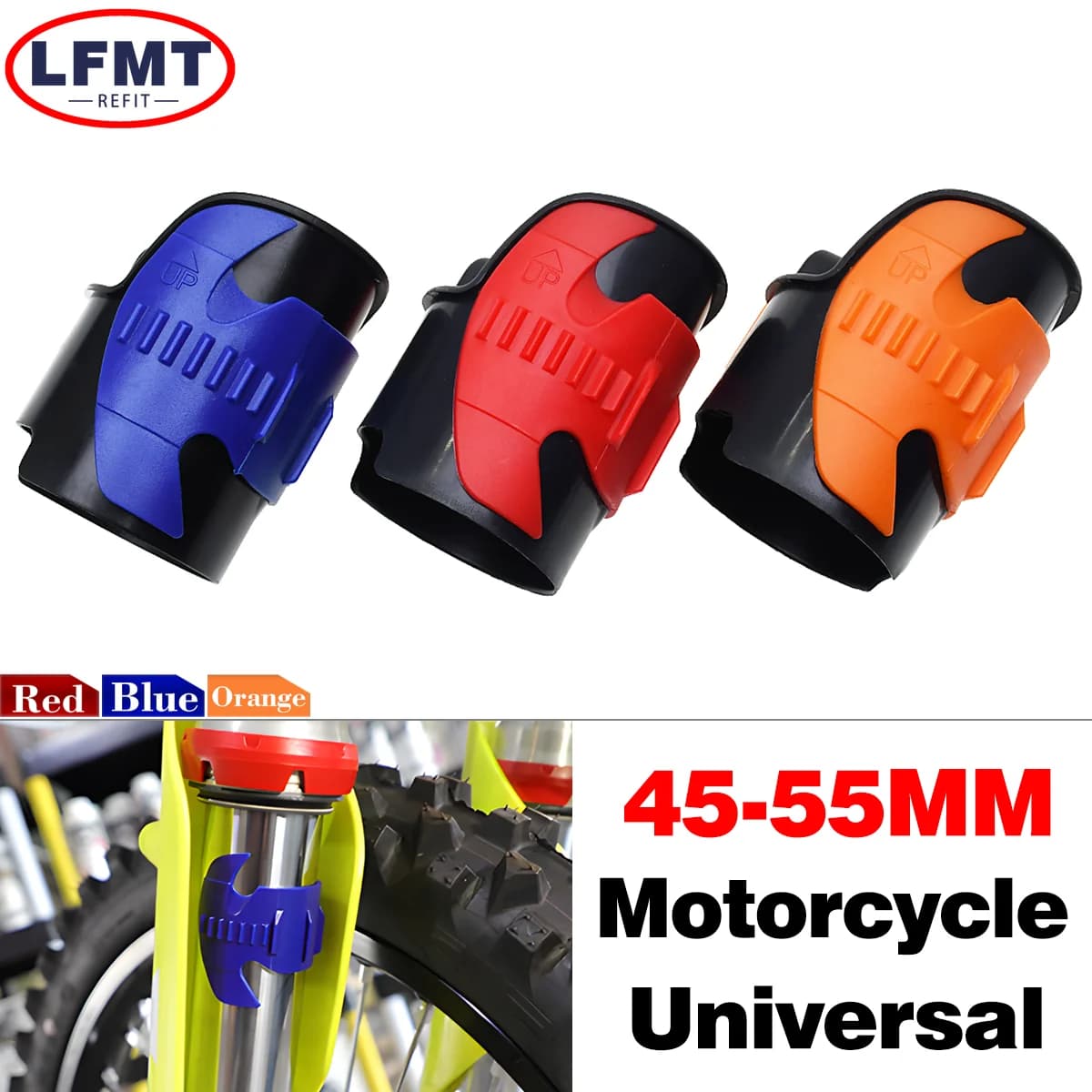 Strumento di Pulizia per Ammortizzatore Anteriore Moto 45-55mm per KTM EXC EXCF XC XCF SX SXF XCW TPI Six Days Enduro Dirt Pit Bike