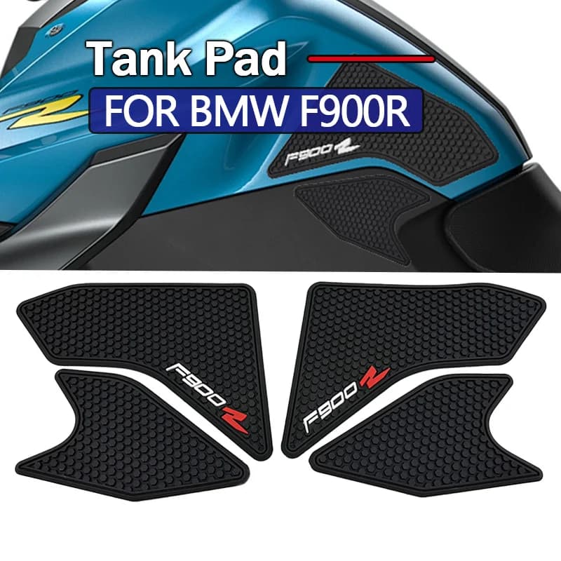Rubber Side Tank Stickers for BMW F900R f900r F 900 R 2020-2024 R Moto Non-slip Tank Relief Ginocchio Grip Protections