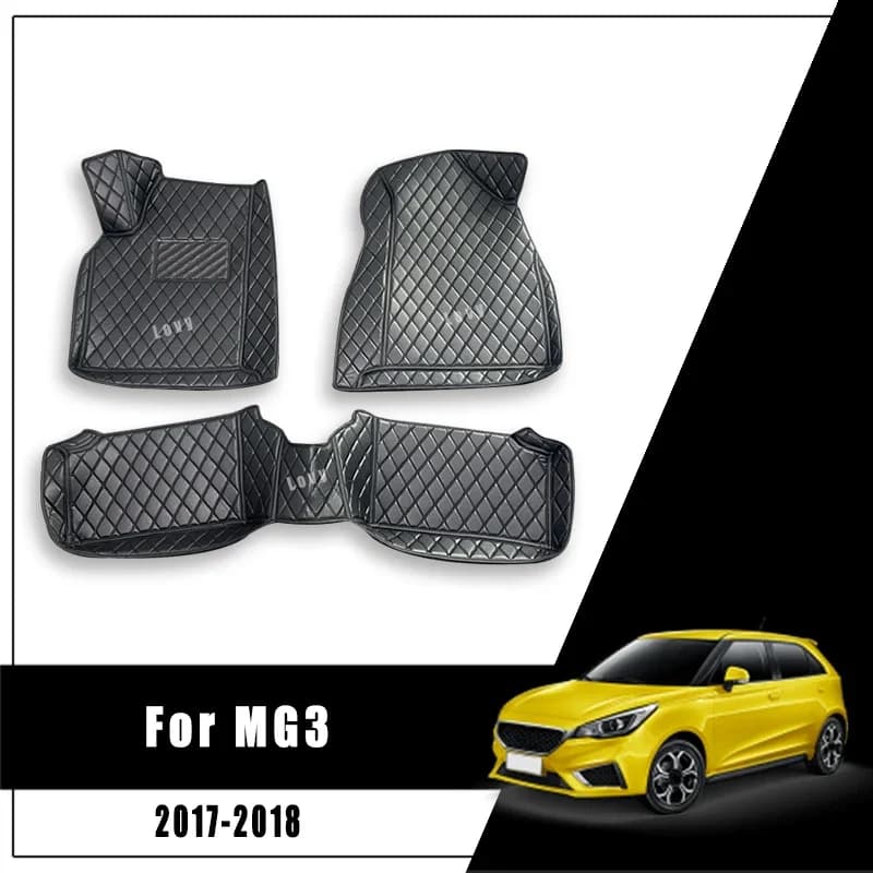 Car Mats for Morris Garages MG3 2018 2017 Car Mats Waterproof Car Mats Custom Car Interior Accessories Foot Mats Cover