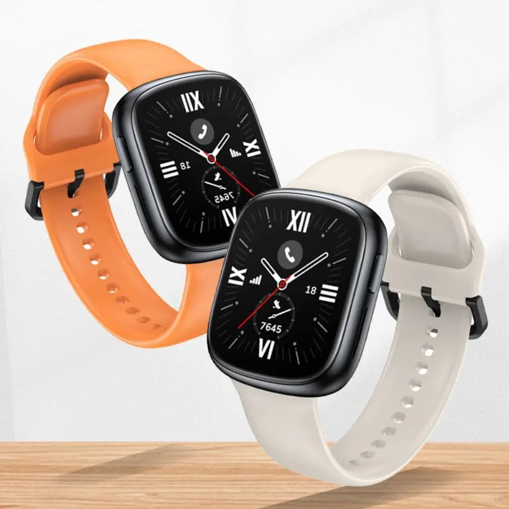 Soft Replacement Silicone Strap Smart Watchband Wristband Watch Accessories Bracelet for Honor Watch 4 Smart Watch