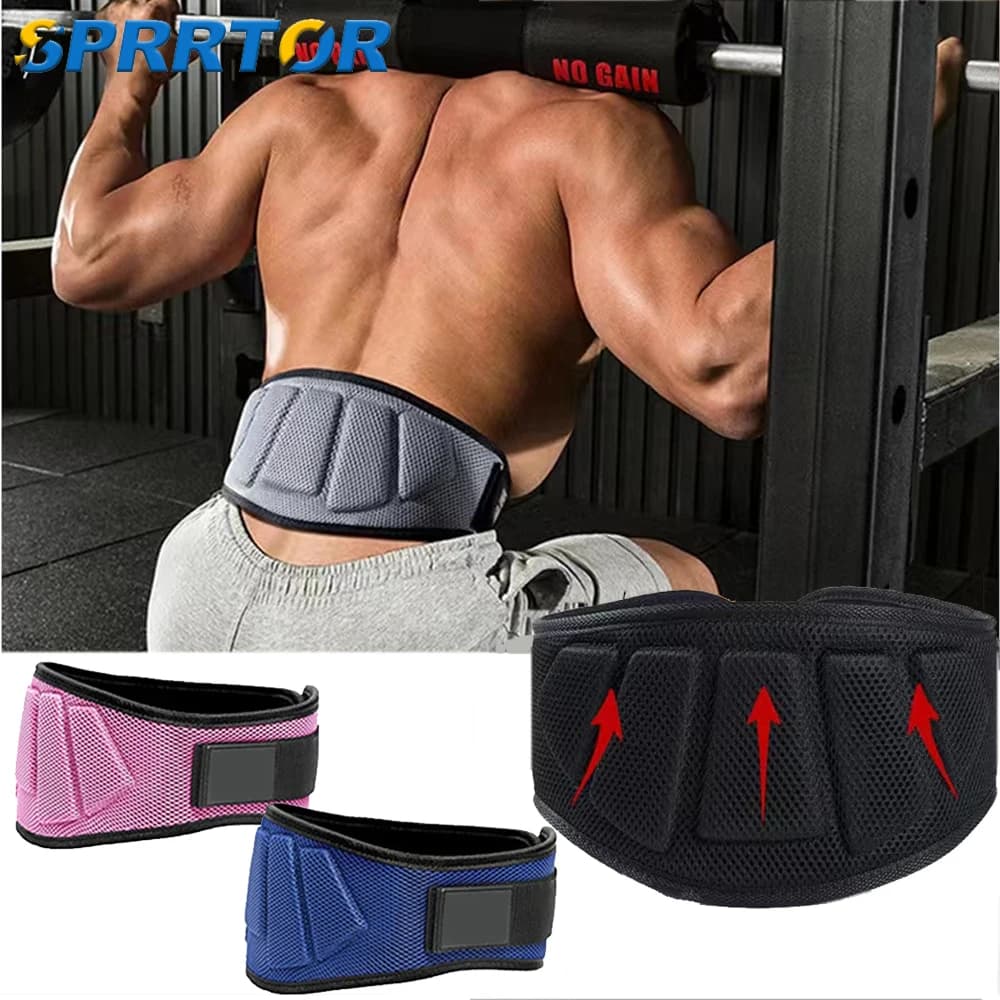 Cintura per sollevamento pesi fitness Cintura per allenamento Cintura per allenamento Sport Supporto per la vita Palestra Tutore per la schiena lombare Squat Powerlifting Tutore per la vita