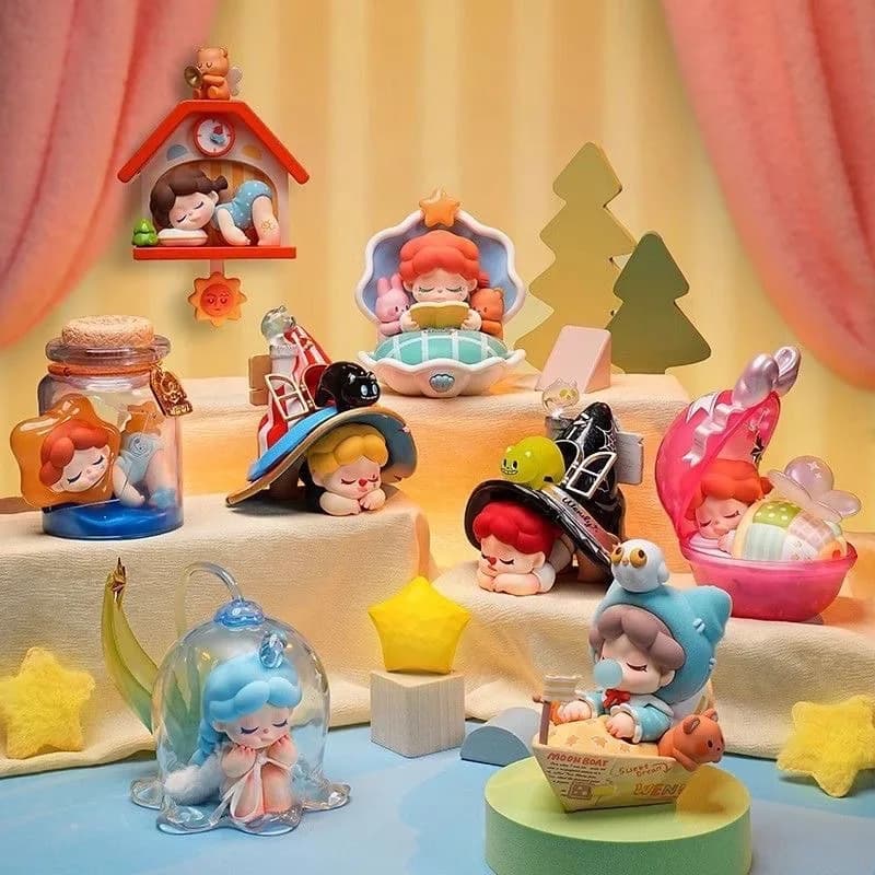 Wendy Follow The Moon Series Blind Box Mystery Box Bambole Kawaii Action Figure Anime Blind Box Giocattoli Regalo
